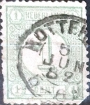 Sellos de Europa - Holanda -  Intercambio 0,20 usd 1 cent. 1876