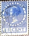 Stamps : Europe : Netherlands :  Intercambio 0,40 usd 15 cent. 1924