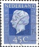 Stamps Netherlands -  Intercambio 0,20 usd 45 cent. 1972