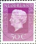 Stamps Netherlands -  Intercambio 0,20 usd 50 cent. 1972