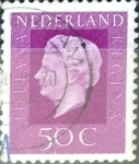 Stamps Netherlands -  Intercambio 0,20 usd 50 cent. 1972