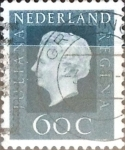 Stamps Netherlands -  Intercambio 0,20 usd 60 cent. 1972