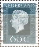 Sellos de Europa - Holanda -  Intercambio 0,20 usd 60 cent. 1972