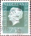 Stamps Netherlands -  Intercambio 0,20 usd 75 cent. 1972