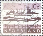 Sellos de Europa - Holanda -  Intercambio 0,20 usd 10 cent. 1963