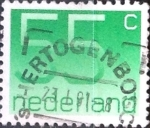 Sellos de Europa - Holanda -  Intercambio 0,20 usd 55 cent. 1981