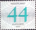Stamps Netherlands -  Intercambio 0,30 usd 44 cent. 2007