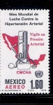Stamps Mexico -  Mes Mundial de Lucha contra la Hipertensión Arterial