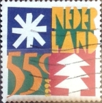 Stamps Netherlands -  Intercambio 0,20 usd 55 cent. 1994