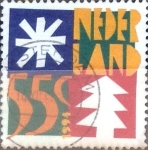 Sellos de Europa - Holanda -  Intercambio 0,20 usd 55 cent. 1994