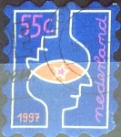 Stamps Netherlands -  Intercambio 0,20 usd 55 cent. 1997