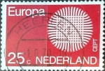 Sellos de Europa - Holanda -  Intercambio 0,20 usd 25 cent. 1970