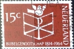 Sellos de Europa - Holanda -  Intercambio 0,20 usd 15 cent. 1964