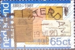 Stamps Netherlands -  Intercambio 0,20 usd 65 cent. 1981