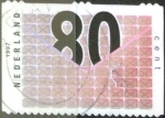 Stamps Netherlands -  Intercambio 0,25 usd 80 cent. 1997