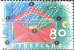 Sellos de Europa - Holanda -  Intercambio 0,25 usd 80 cent. 1993