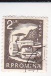 Stamps Romania -  apisonadora