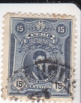Stamps Peru -  mariscal José la Mar