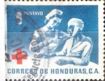 Stamps : America : Honduras :  Intercambio 0,20 usd 1 cent. 1969