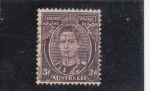Sellos de Oceania - Australia -  rey George VI