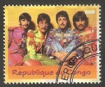 Sellos del Mundo : Africa : Rep�blica_del_Congo : The Beatles