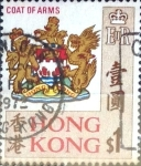 Stamps Hong Kong -  Intercambio 0,50 usd 1 dolar 1968