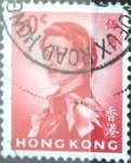 Stamps Hong Kong -  Intercambio 0,20 usd 50 cent. 1962