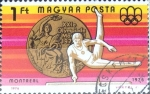 Stamps Hungary -  Intercambio 0,20 usd 1 ft. 1976