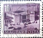 Stamps Hungary -  Intercambio 0,20 usd 10 f. 1952