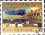 Stamps : Europe : Hungary :  Intercambio 0,20 usd 40 f. 1973