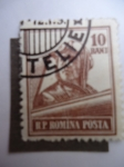 Stamps : Europe : Romania :  Aviador. R.P Romina Posta.