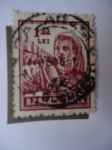 Stamps Romania -  Obrera Textilera - R.P. Romina.