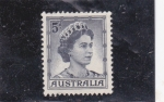 Stamps Australia -  reina Isabel II