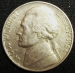 monedas de America - Estados Unidos -  1964 (Anverso)