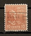 Stamps United States -  J.Tyler.