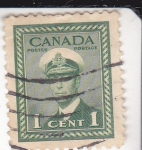 Stamps Canada -  rey George VI
