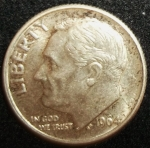 monedas de America - Estados Unidos -  1964 (Anverso)