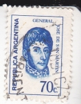 Sellos de America - Argentina -  general José de San Martín