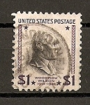 Stamps United States -  W.Wilson.