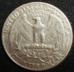 monedas de America - Estados Unidos -  1967 (Reverso)