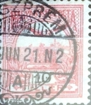 Stamps Hungary -  Intercambio 0,25  usd 10 f. 1900