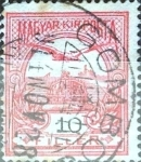 Stamps Hungary -  Intercambio 0,25  usd 10 f. 1900