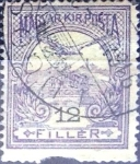 Stamps Hungary -  Intercambio 0,20  usd 12 f. 1913