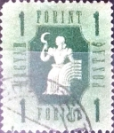 Stamps : Europe : Hungary :  Intercambio 0,20 usd 1 ft. 1946