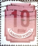 Stamps : Europe : Hungary :  Intercambio 0,20 usd 10 f. 1946