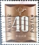 Stamps Hungary -  Intercambio 0,20 usd 40 f. 1951