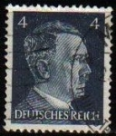 Stamps Germany -  DEUTSCHES REICH 1941 Scott508 SELLO ADOLF HITLER ALEMANIA Michel-783 usado