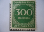 Stamps Germany -  Cifras. (S/231)