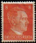 Stamps Germany -  DEUTSCHES REICH 1941 Scott512 SELLO ADOLF HITLER ALEMANIA Michel-787