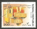 Stamps Somalia -  Vehículo Church